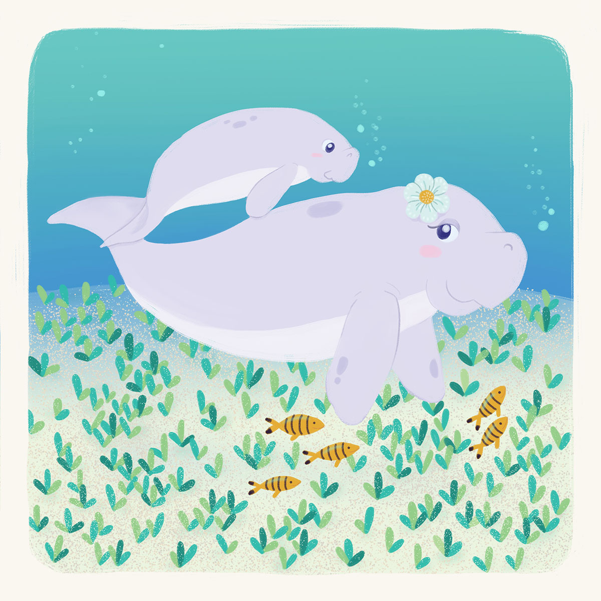 Vola, Ravo, and Tiana Discover the Seagrass Vola, Ravo, and Tiana Discover the Seagrass