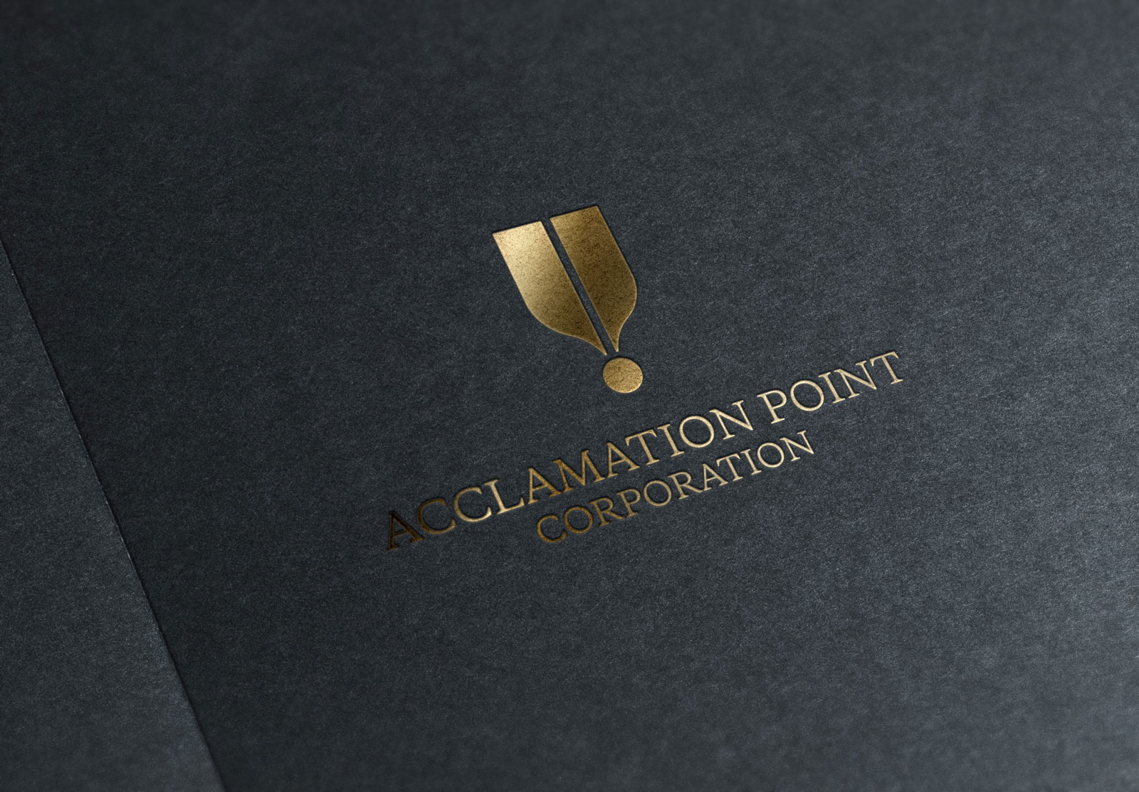 Acclamation Point Corporation Identity Acclamation Point Corporation Identity