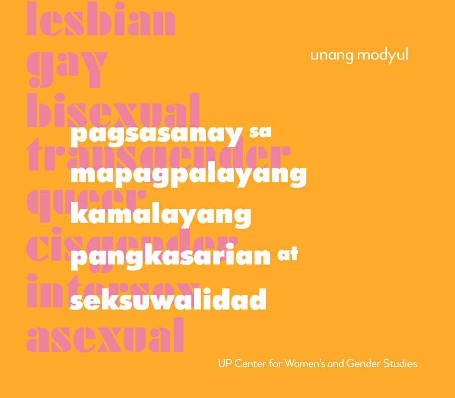 Gender Sensitivity Training Manual Gender Sensitivity Training Manual