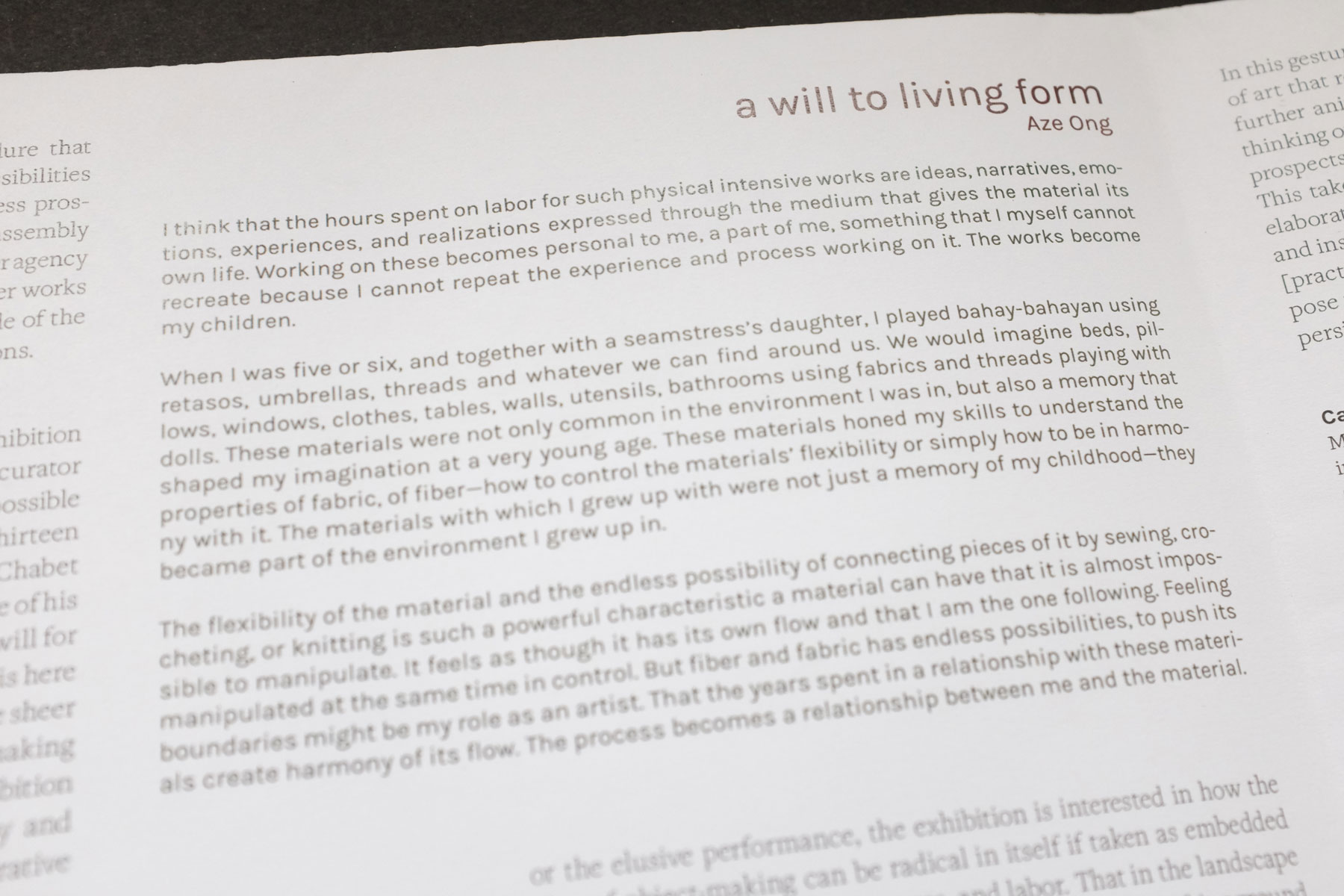 A will for prolific disclosures: a zine A will for prolific disclosures: a zine