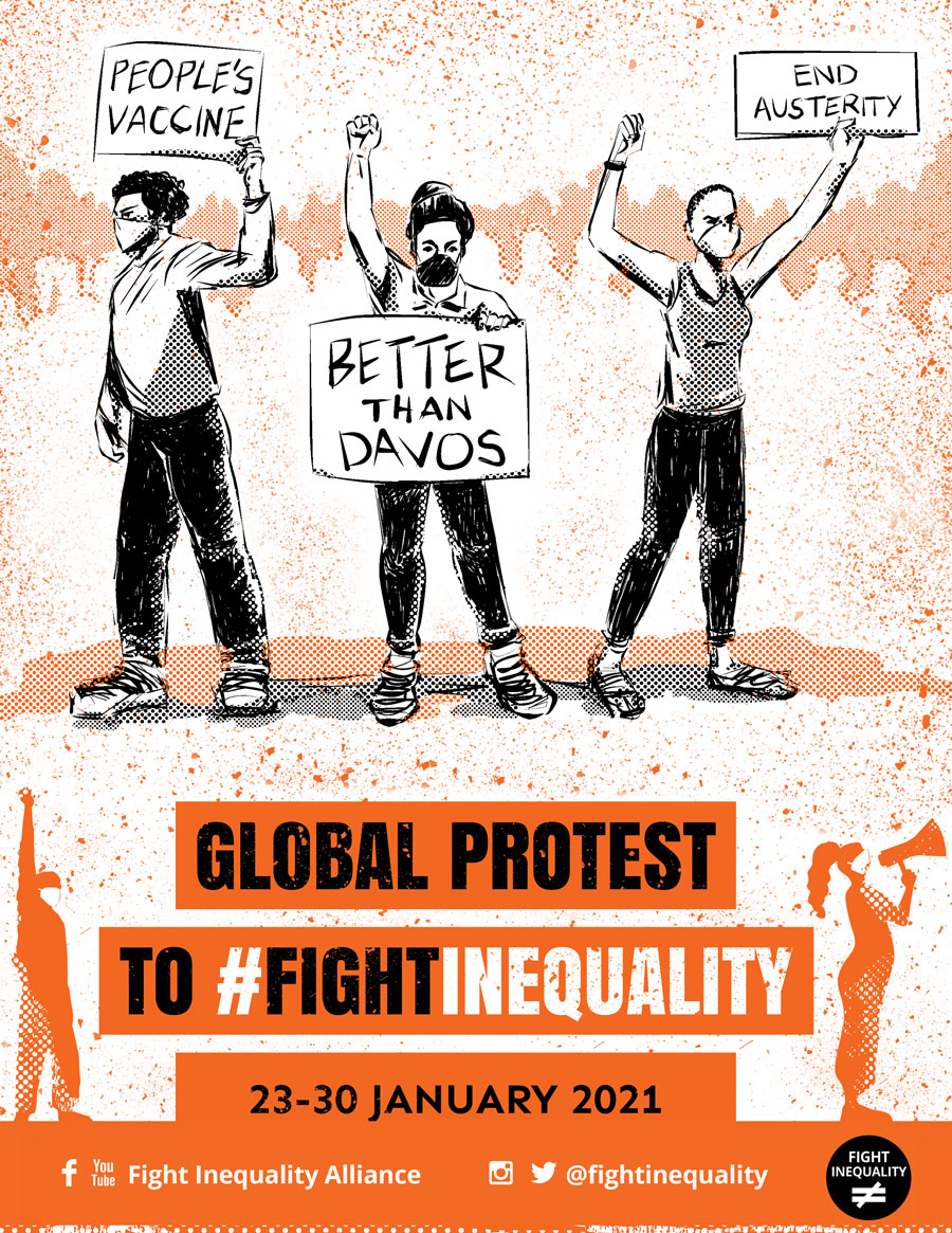 Global Protest to Fight Inequality