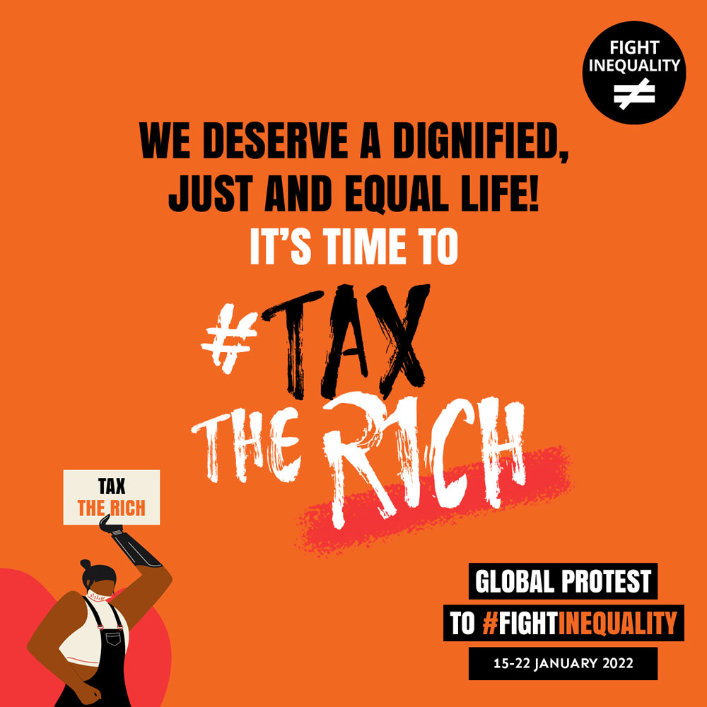 Global Protest to Fight Inequality