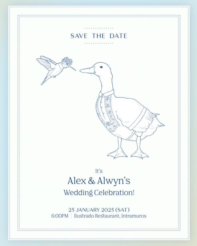 Sometimes I remember to update my feed. This was our Save The Date! And yes, It is Us. The drawing process was a little different for this and when the world finally stops I'd like to explore it more. I was so touched when my dressmaker turned it into a ring plate, as a gift.

Some text from the invite is here, too. We are happy to report that no one wore denim!

The last slide is from Adrian Tomine's Scenes from an Impending Marriage, deeply felt. Haha
