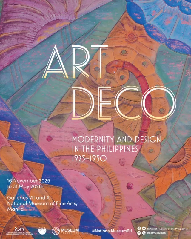 𝐀𝐫𝐭 𝐃𝐞𝐜𝐨: 𝐌𝐨𝐝𝐞𝐫𝐧𝐢𝐭𝐲 𝐚𝐧𝐝 𝐃𝐞𝐬𝐢𝐠𝐧 𝐢𝐧 𝐭𝐡𝐞 𝐏𝐡𝐢𝐥𝐢𝐩𝐩𝐢𝐧𝐞𝐬 𝟏𝟗𝟐𝟓-𝟏𝟗𝟓𝟎 opens today at the National Museum of Fine Arts! I'm very grateful to be part of this as guest graphic designer and to have created the exhibition identity and brand book. Many thanks to the wonderful people at the Architectural Arts and Built Heritage Division for the trust, including @jobideasis and @badettebalaguer; and the Exhibition, Editorial, and Media Production Services Division for bringing the designs to life. Congratulations to all whose hard work resulted in this landmark exhibition!

*

From the National Museum:

Step into the glamorous world of Philippine Art Deco with our new exhibition! ✨

The National Museum of the Philippines proudly presents “𝐀𝐫𝐭 𝐃𝐞𝐜𝐨: 𝐌𝐨𝐝𝐞𝐫𝐧𝐢𝐭𝐲 𝐚𝐧𝐝 𝐃𝐞𝐬𝐢𝐠𝐧 𝐢𝐧 𝐭𝐡𝐞 𝐏𝐡𝐢𝐥𝐢𝐩𝐩𝐢𝐧𝐞𝐬 𝟏𝟗𝟐𝟓-𝟏𝟗𝟓𝟎”!

Experience the creative and industrial spirit of Philippine Art Deco through architecture, furniture, photographs, industrial items, and more!

Featuring over 300 objects from over 40 collections, the exhibition will showcase the history and culture of design, industry, and society in the 1920s-1950s. The exhibition also marks 100 years since Art Deco was introduced to the world!

“𝐀𝐫𝐭 𝐃𝐞𝐜𝐨: 𝐌𝐨𝐝𝐞𝐫𝐧𝐢𝐭𝐲 𝐚𝐧𝐝 𝐃𝐞𝐬𝐢𝐠𝐧 𝐢𝐧 𝐭𝐡𝐞 𝐏𝐡𝐢𝐥𝐢𝐩𝐩𝐢𝐧𝐞𝐬 𝟏𝟗𝟐𝟓-𝟏𝟗𝟓𝟎” will open to the public on 𝟐𝟕 𝐍𝐨𝐯𝐞𝐦𝐛𝐞𝐫 𝟐𝟎𝟐𝟓 at Galleries VII and X, 2/F of the National Museum of Fine Arts.

See you there soon!

#NationalMuseumPH #ArtDeco #ArtDecoModernityandDesigninthePH