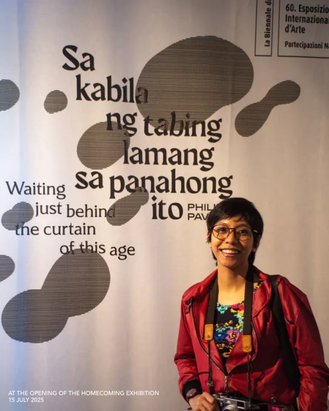 A marker for a surreal moment. It so happens that two major exhibitions I worked on in my design practice are on view at the National Museum at the exact same time. (Please visit!)

Incidentally, I share this honor with @jobideasis.

If you told me fifteen years ago that I'd have work on display at the National Museum--and the Venice Biennale--I wouldn't have believed it. A life in graphic design and art has led me this far. Where to next?

1st slide 📸 @xalwynx, 8th slide 📸 @_jaspergomez